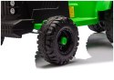 Traktor Na Akumulator CH9959B Z Przyczepą Jasno Zielony 24V LEAN CARS