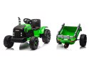 Traktor Na Akumulator CH9959B Z Przyczepą Jasno Zielony 24V LEAN CARS
