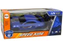 Zdalnie Sterowane Auto Sportowe 1:24 Wyścigi Niebieski Przyciemniane Szyby LEAN Toys