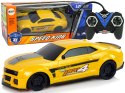 Zdalnie Sterowane Auto Sportowe 1:24 Wyścigi Żółty Przyciemniane Szyby LEAN Toys