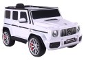 Auto Na Akumulator Mercedes G63 S306-1 Biały LEAN CARS