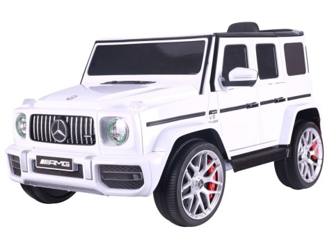 Auto Na Akumulator Mercedes G63 S306-1 Biały LEAN CARS