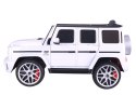 Auto Na Akumulator Mercedes G63 S306-1 Biały LEAN CARS