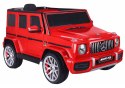 Auto Na Akumulator Mercedes G63 S306-1 Czerwony LEAN CARS
