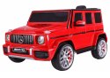 Auto Na Akumulator Mercedes G63 S306-1 Czerwony LEAN CARS