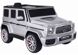 Auto Na Akumulator Mercedes G63 S306-1 Srebrny LEAN CARS