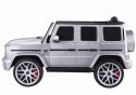 Auto Na Akumulator Mercedes G63 S306-1 Srebrny LEAN CARS