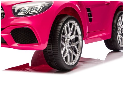 Auto Na Akumulator Mercedes SL500 S506 Różowe LEAN CARS