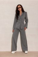 Bluzka Model Aveline SZJ BLU0231 Light Grey - Roco Fashion Roco Fashion