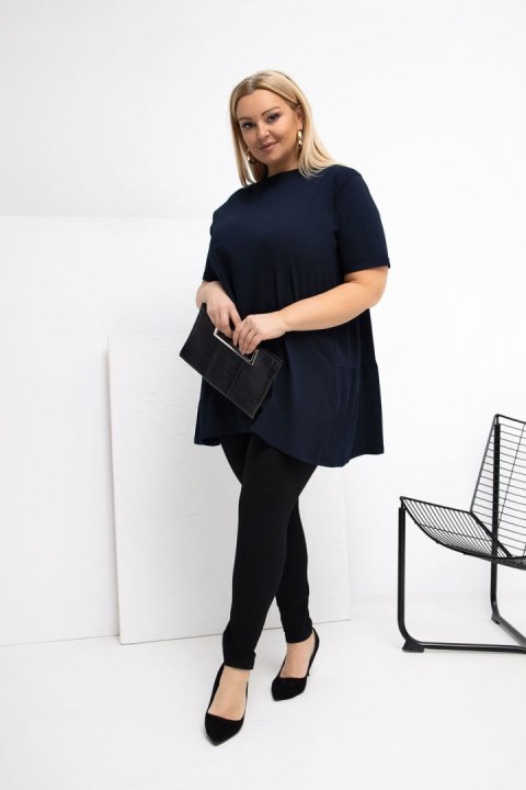 Bluzka Model RV-BZ-7923-1.34P Navy - Relevance Relevance