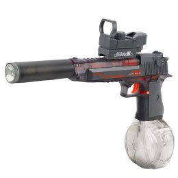 Elektryczny Pistolet Broń Na Wodę Podświetlenie LED Zasięg 8M LEAN Toys