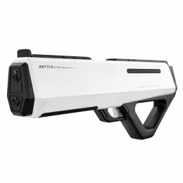 Elektryczny Pistolet Karabin Broń Na Wodę Biały Zasięg 12m 400ml LEAN Toys