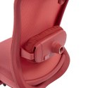 Fotel biurowy ergonomiczny ANGEL fizjO czerwony z funkcją masażu ANGEL