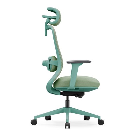 Fotel biurowy ergonomiczny ANGEL fizjO miętowy z funkcją masażu ANGEL