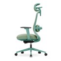 Fotel biurowy ergonomiczny ANGEL fizjO miętowy z funkcją masażu ANGEL