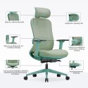 Fotel biurowy ergonomiczny ANGEL fizjO miętowy z funkcją masażu ANGEL