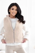 Kamizelka Model CS-KZ-1403.00P Light Beige - Factory Price Factory Price