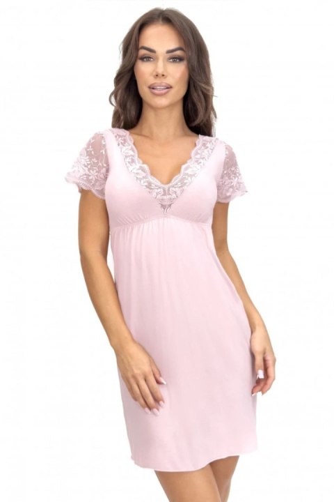 Koszulka nocna Koszula Nocna Model Sonia Powder Pink - Donna Donna