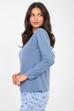 Piżama Damska Model DU-PI-FP-007.69 Grey/Blue - Forever Pink Forever Pink