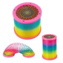 Świecąca Sprężyna Dla Dzieci Kolorowa Świecąca LED 1 szt. LEAN Toys