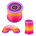 Świecąca Sprężyna Dla Dzieci Kolorowa Świecąca LED 1 szt. LEAN Toys