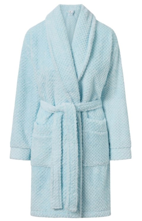 Szlafrok Damski Model Angie Blue - Momenti Per Me Momenti Per Me