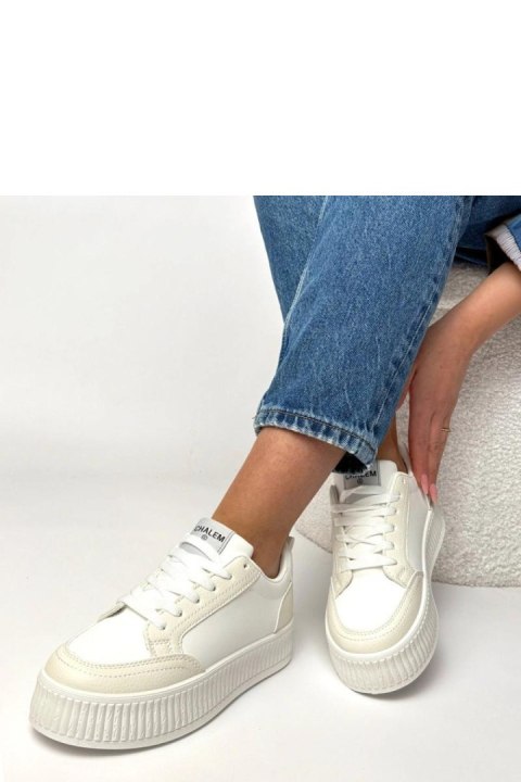 Balti platforminiai sportbačiai ?Solange? - Solea Solea