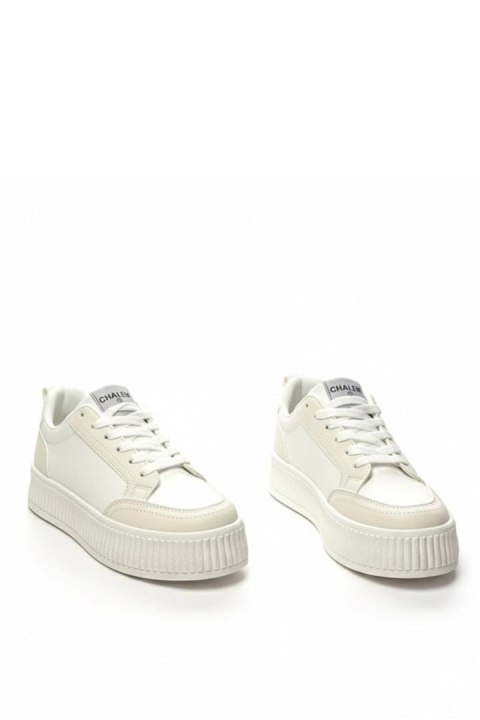 Balti platforminiai sportbačiai ?Solange? - Solea Solea