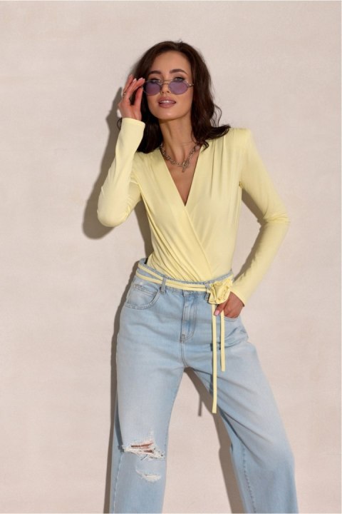 Body Model Diana ZOL BLU0222 Yellow - Roco Fashion Roco Fashion