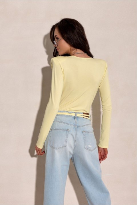 Body Model Diana ZOL BLU0222 Yellow - Roco Fashion Roco Fashion