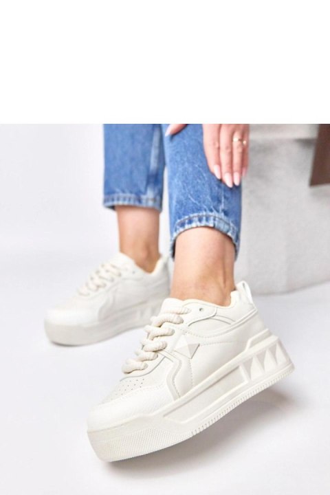 Buty Sportowe Model Alessandra MB189-1 Beige - Solea Solea