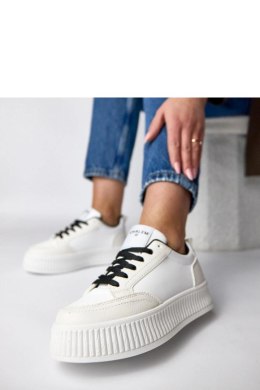 Buty Sportowe Model Solange 5681 White/Black - Solea Solea