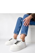 Buty Sportowe Model Solange 5681 White/Black - Solea Solea