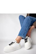 Buty Sportowe Model Solange 5681 White/Black - Solea Solea