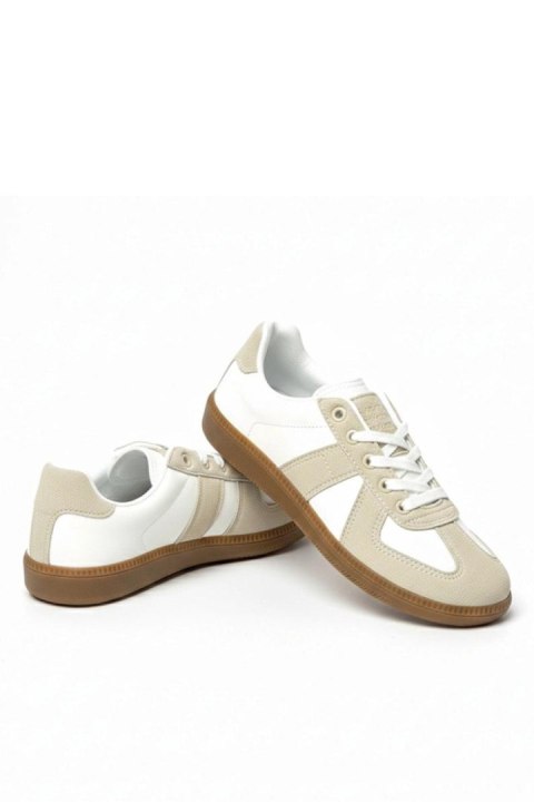 Buty Sportowe Model Valentine 881215-3 White/Beige - Solea Solea