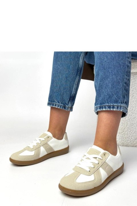 Buty Sportowe Model Valentine 881215-3 White/Beige - Solea Solea