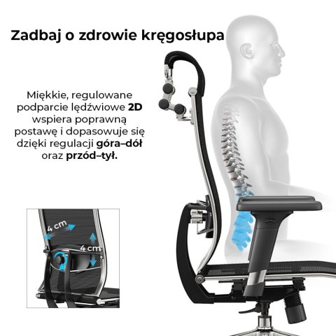 Fotel biurowy ergonomiczny ANGEL iO ANGEL