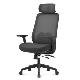 Fotel biurowy ergonomiczny ANGEL runO czarny ANGEL