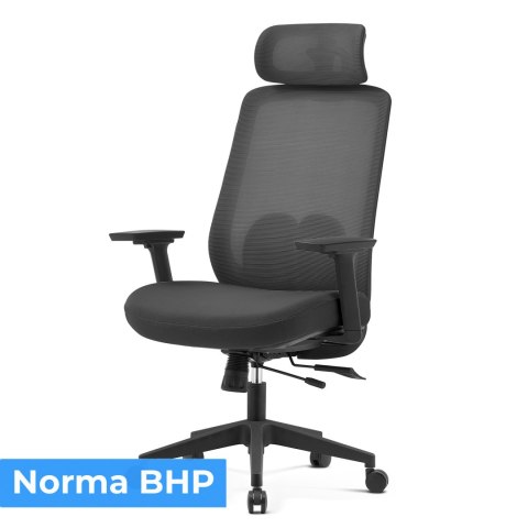 Fotel biurowy ergonomiczny ANGEL runO czarny ANGEL