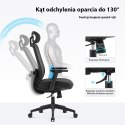 Fotel biurowy ergonomiczny ANGEL runO czarny ANGEL