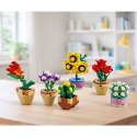 Klocki Konstrukcyjne Kwiaty Roślinki w Doniczkach 6 Sztuk 256 el. LEAN Toys