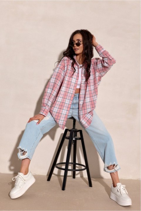 Koszula Damska Model Salina BLU0228 A49 Multicolor - Roco Fashion Roco Fashion