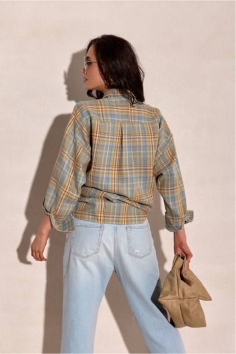 Koszula Damska Model Salina BLU0228 A51 Multicolor - Roco Fashion Roco Fashion