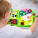 Książeczka Edukacyjna Sensoryczna Dla Dzieci Farma 20 Aktywności LEAN Toys