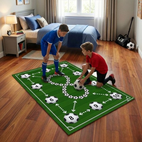 Mata treningowa piłkarska Sprintigo ProMat XXL 180x120 - duża, jak dywan