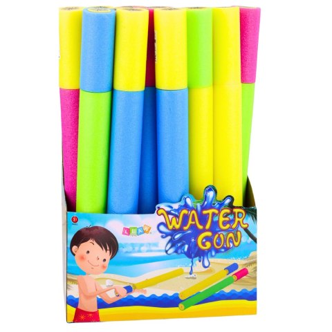 Piankowa Broń Na Wodę Pompka Strzykawka Kolorowa 50 cm LEAN TOYS