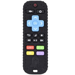 Pilot Dla Malucha Sensoryczny Gryzak Liczby Gumowy Czarny LEAN Toys