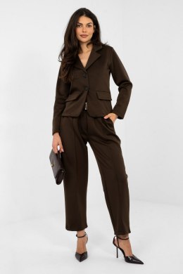 Spodnie Dresowe Model IT-SP-10006.76 Dark Brown - Italy Moda Italy Moda