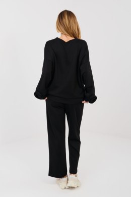 Spodnie Komplet Model IT-KMPL-10015.33 Black - Italy Moda Italy Moda