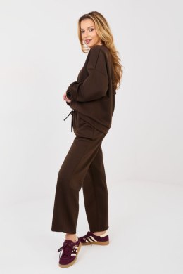 Spodnie Komplet Model IT-KMPL-10015.58 Dark Brown - Italy Moda Italy Moda